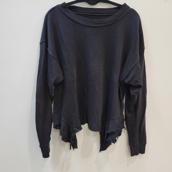 Current Elliott Ruffled Sweatshirt - Picture 3 of 10